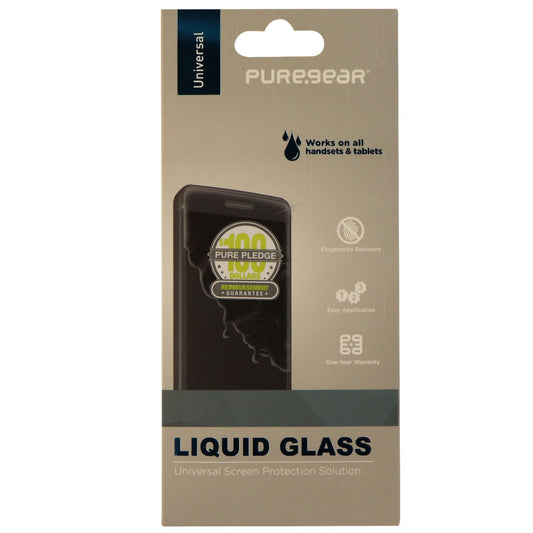 PureGear Universal Liquid Glass Screen Protector for Smart Devices - Clear Cell Phone - Screen Protectors PureGear - Simple Cell Bulk Wholesale Pricing - USA Seller