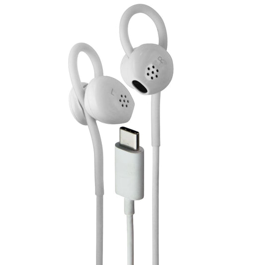 Official Google Pixel USB-C Earbuds with Remote and Microphone - White (G019A) Portable Audio - Headphones Google    - Simple Cell Bulk Wholesale Pricing - USA Seller