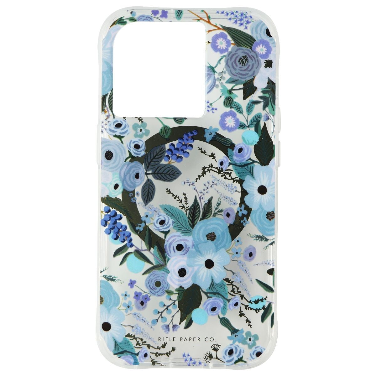 Rifle Paper Co Hardshell Case for MagSafe for iPhone 14 Pro - Garden Party Blue Cell Phone - Cases, Covers & Skins Case-Mate - Simple Cell Bulk Wholesale Pricing - USA Seller