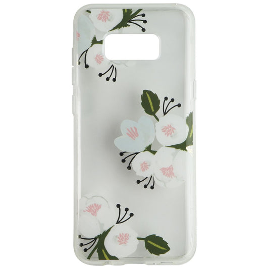 Incipio Design Series Glam Case for Samsung Galaxy (S8+) - Cool Blossom / Clear