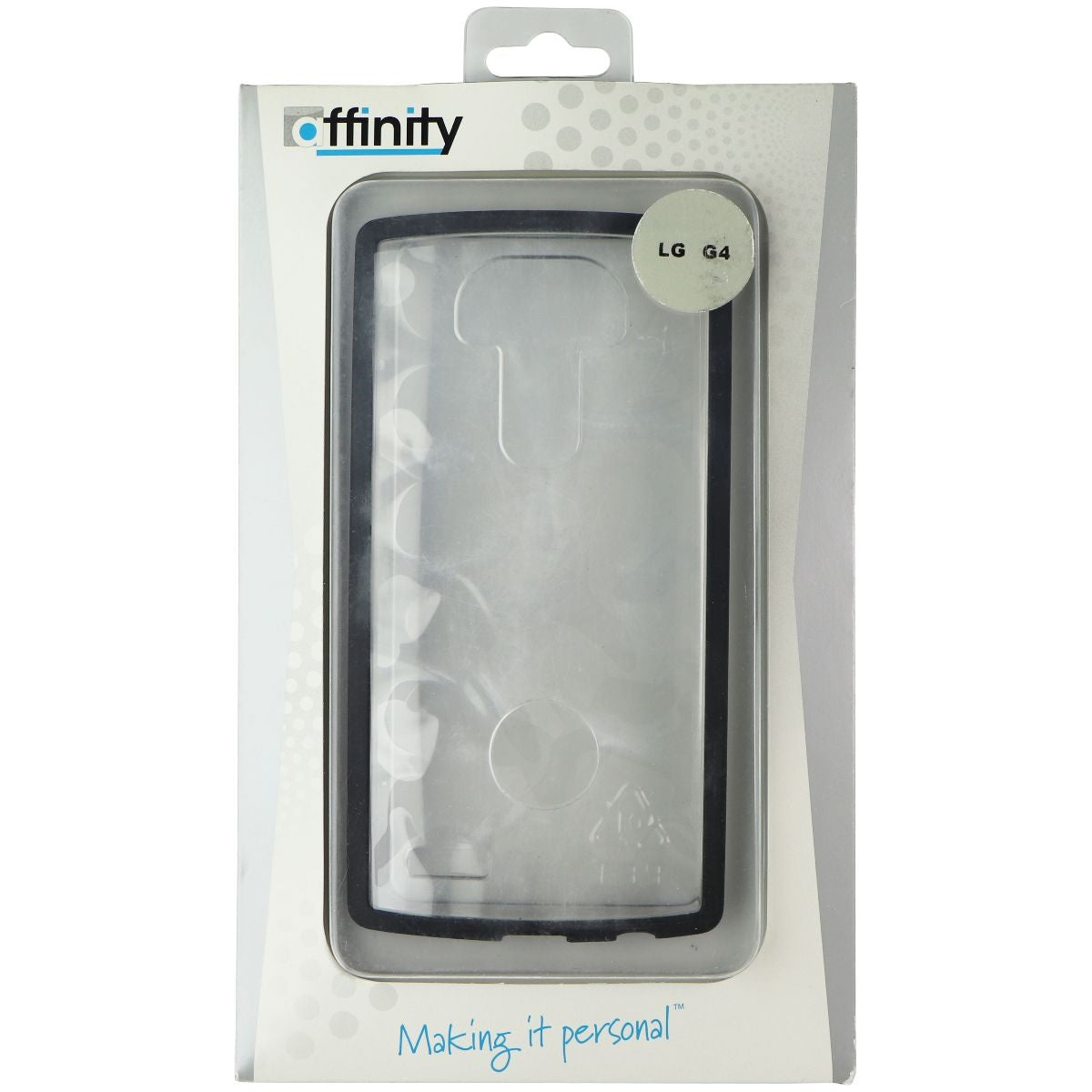 Affinity Hardshell Series Case for LG G4 - Black/Clear Cell Phone - Cases, Covers & Skins Affinity    - Simple Cell Bulk Wholesale Pricing - USA Seller