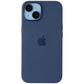 Apple Silicone Case for MagSafe for iPhone 14 - Storm Blue Cell Phone - Cases, Covers & Skins Apple - Simple Cell Bulk Wholesale Pricing - USA Seller