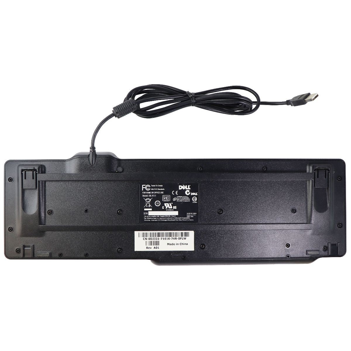 Dell Original USB Computer Keyboard for Windows & More - Black (SK-8115) Gaming/Console - Keyboards & Keypads Dell    - Simple Cell Bulk Wholesale Pricing - USA Seller