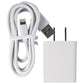 Sharkk (5V/2A) USB Wall Charger with 3.3ft Cable for iPhone/iPad - White Cell Phone - Chargers & Cradles Sharkk - Simple Cell Bulk Wholesale Pricing - USA Seller