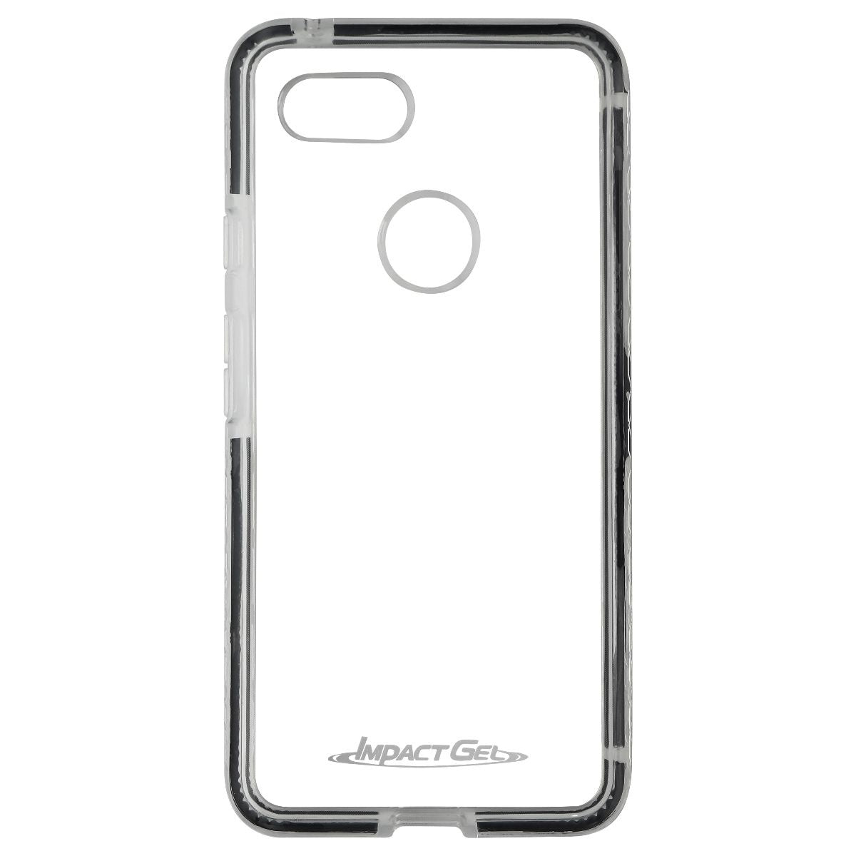 Impact Gel Crusader Lite Series Case for Google Pixel 3 - Black/Clear Cell Phone - Cases, Covers & Skins Impact Gel    - Simple Cell Bulk Wholesale Pricing - USA Seller