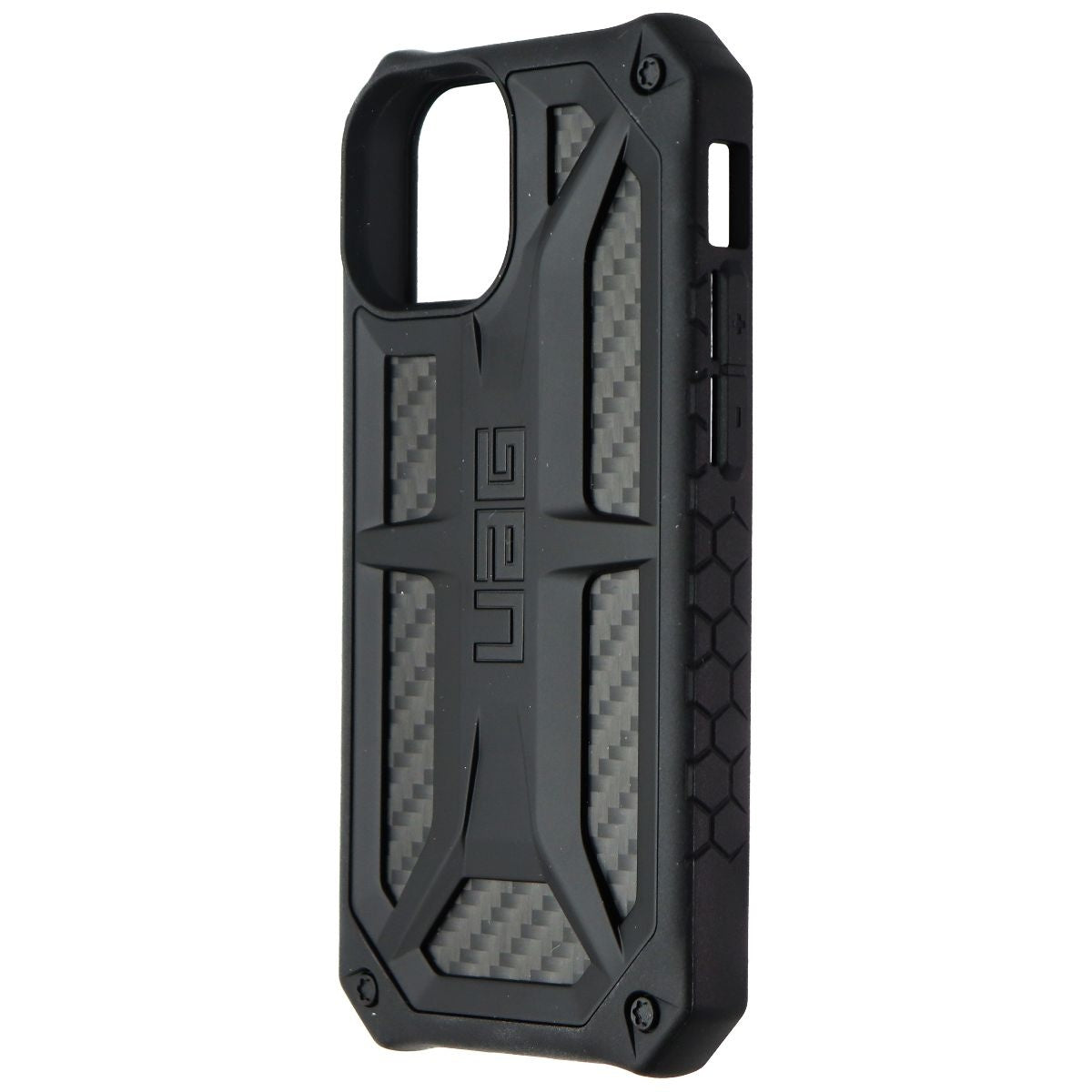 URBAN ARMOR GEAR Monarch Series Case for iPhone 13 Mini - Black/Carbon Fiber Cell Phone - Cases, Covers & Skins Urban Armor Gear - Simple Cell Bulk Wholesale Pricing - USA Seller