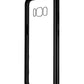 Zore Metal and Glass Hybrid Case for Samsung Galaxy S8 - Black/Clear Cell Phone - Cases, Covers & Skins Zore    - Simple Cell Bulk Wholesale Pricing - USA Seller