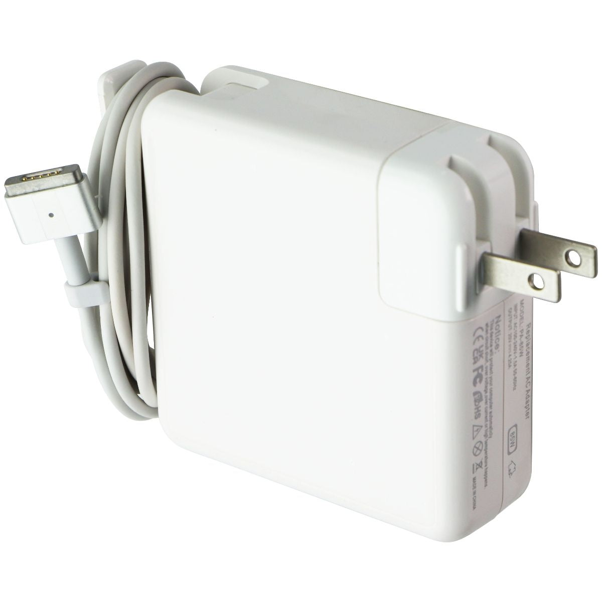 Replacement (85-Watt) AC Adapter for MagSafe 2 - White (PA-85W) Computer Accessories - Laptop Power Adapters/Chargers Unbranded    - Simple Cell Bulk Wholesale Pricing - USA Seller