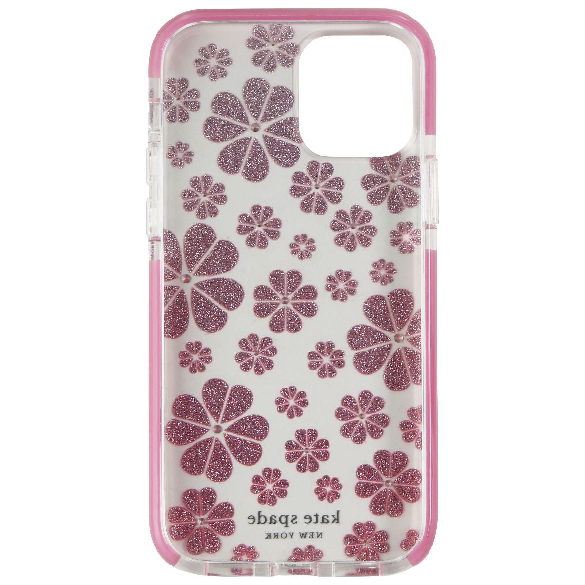 kate spade Hardshell Case for Apple iPhone 12 Pro / iPhone 12 - Floral Glitter Cell Phone - Cases, Covers & Skins Kate Spade    - Simple Cell Bulk Wholesale Pricing - USA Seller