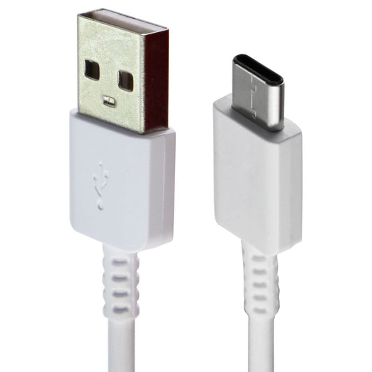 Samsung (2.5 Foot) USB to USB-C (Type C) Charge/Sync Cable - White (EP-DR140AWZ) Cell Phone - Cables & Adapters Samsung - Simple Cell Bulk Wholesale Pricing - USA Seller