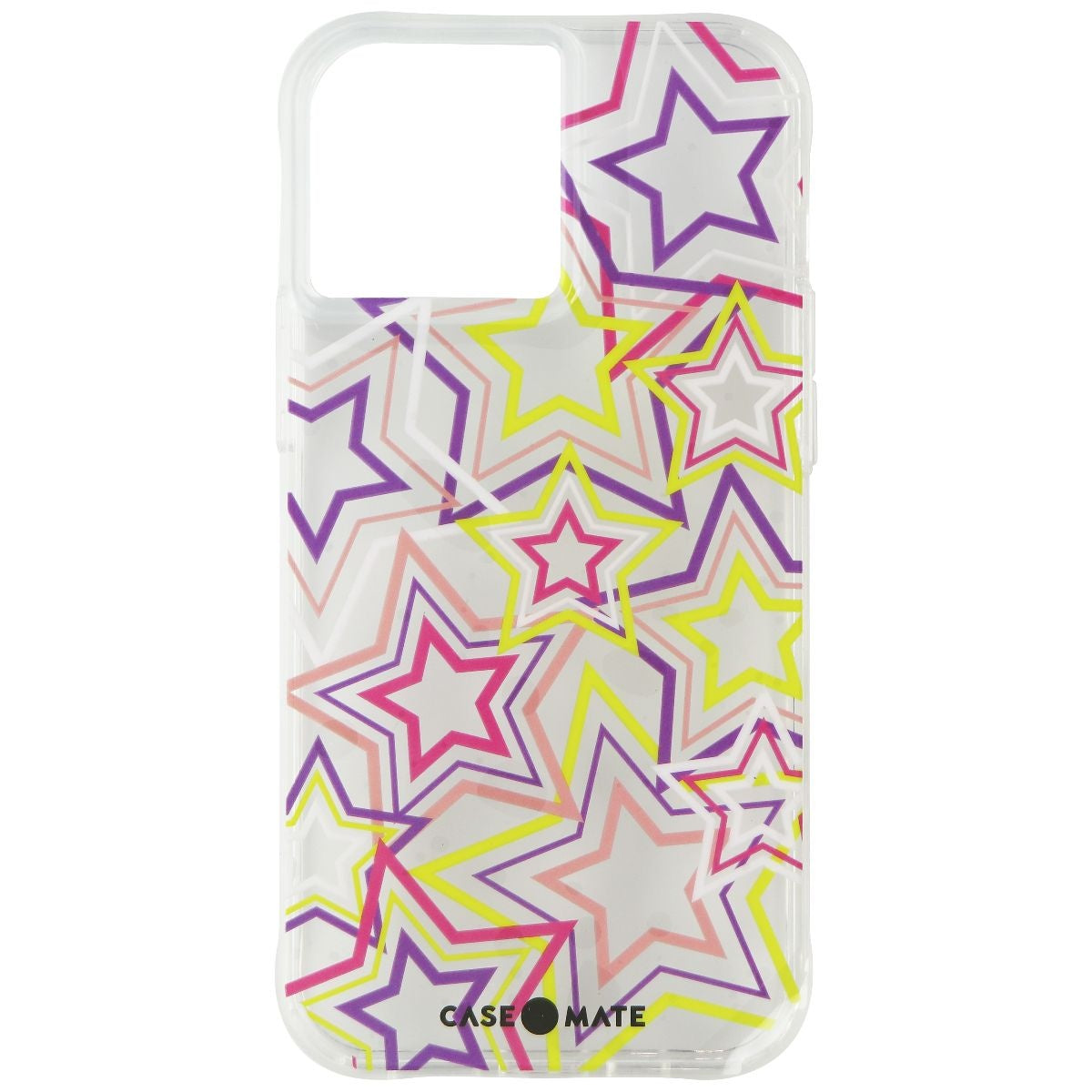 Case-Mate Tough Prints Case for Apple iPhone 13 Pro Max - Neon Stars Cell Phone - Cases, Covers & Skins Case-Mate    - Simple Cell Bulk Wholesale Pricing - USA Seller