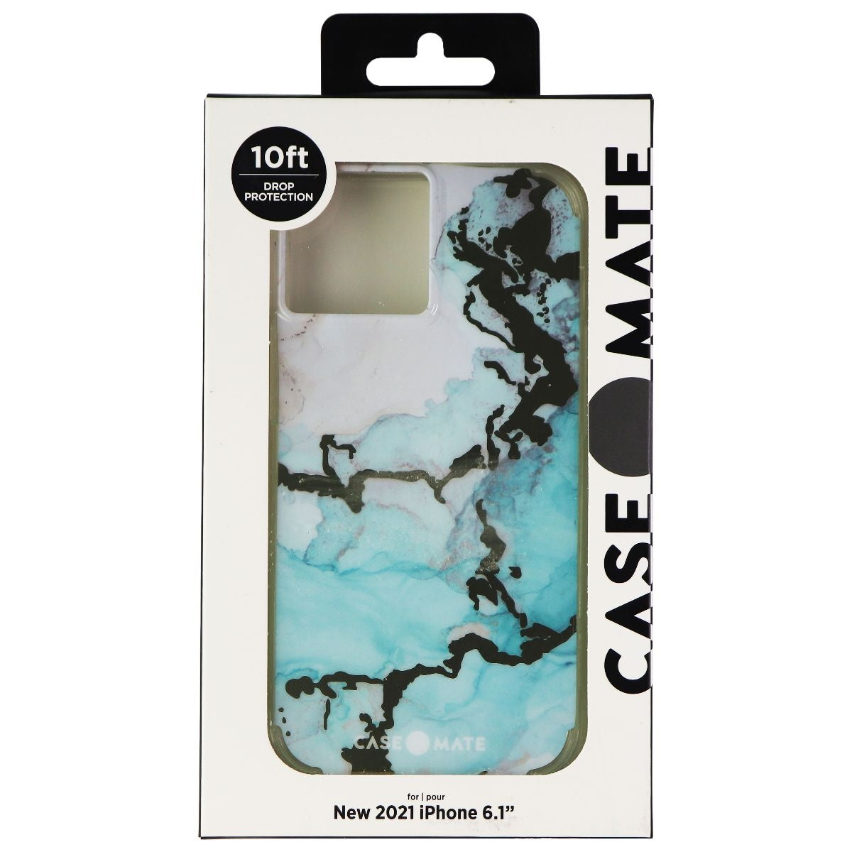 Case-Mate Tough Prints Series Case for Apple iPhone 13 / 14 - Ocean Marble Cell Phone - Cases, Covers & Skins Case-Mate    - Simple Cell Bulk Wholesale Pricing - USA Seller