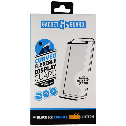 Gadget Guard Black Ice Cornice Flex Screen Protector for Galaxy Note20 Ultra 5G Cell Phone - Screen Protectors Gadget Guard - Simple Cell Bulk Wholesale Pricing - USA Seller