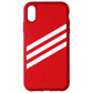 Adidas 3-Strips Snap Case for Apple iPhone XR Smartphones - Red/White Stripe Cell Phone - Cases, Covers & Skins Adidas    - Simple Cell Bulk Wholesale Pricing - USA Seller