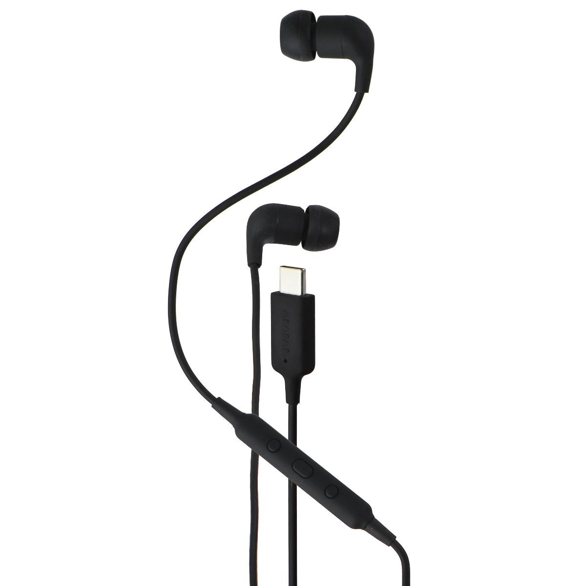 AIAIAI Pipe 2.0 In-Ear USB-C Headphones with Microphone - Black Portable Audio - Headphones AIAIAI - Simple Cell Bulk Wholesale Pricing - USA Seller