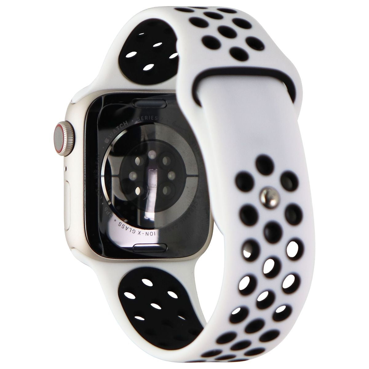 Apple Watch NIKE Series 7 (GPS + LTE) A2475 (41mm) Starlight AL/White Nike Band Smart Watches Apple    - Simple Cell Bulk Wholesale Pricing - USA Seller