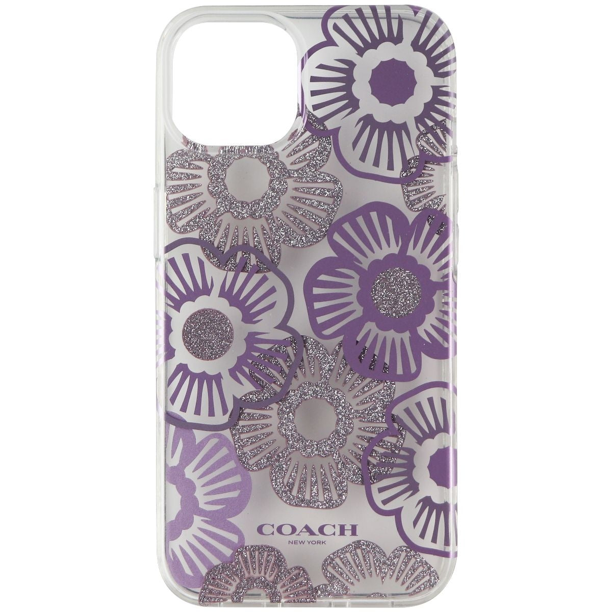 Coach Protective Case for Apple iPhone 13 - Tea Rose Ice Purple Cell Phone - Cases, Covers & Skins Coach    - Simple Cell Bulk Wholesale Pricing - USA Seller