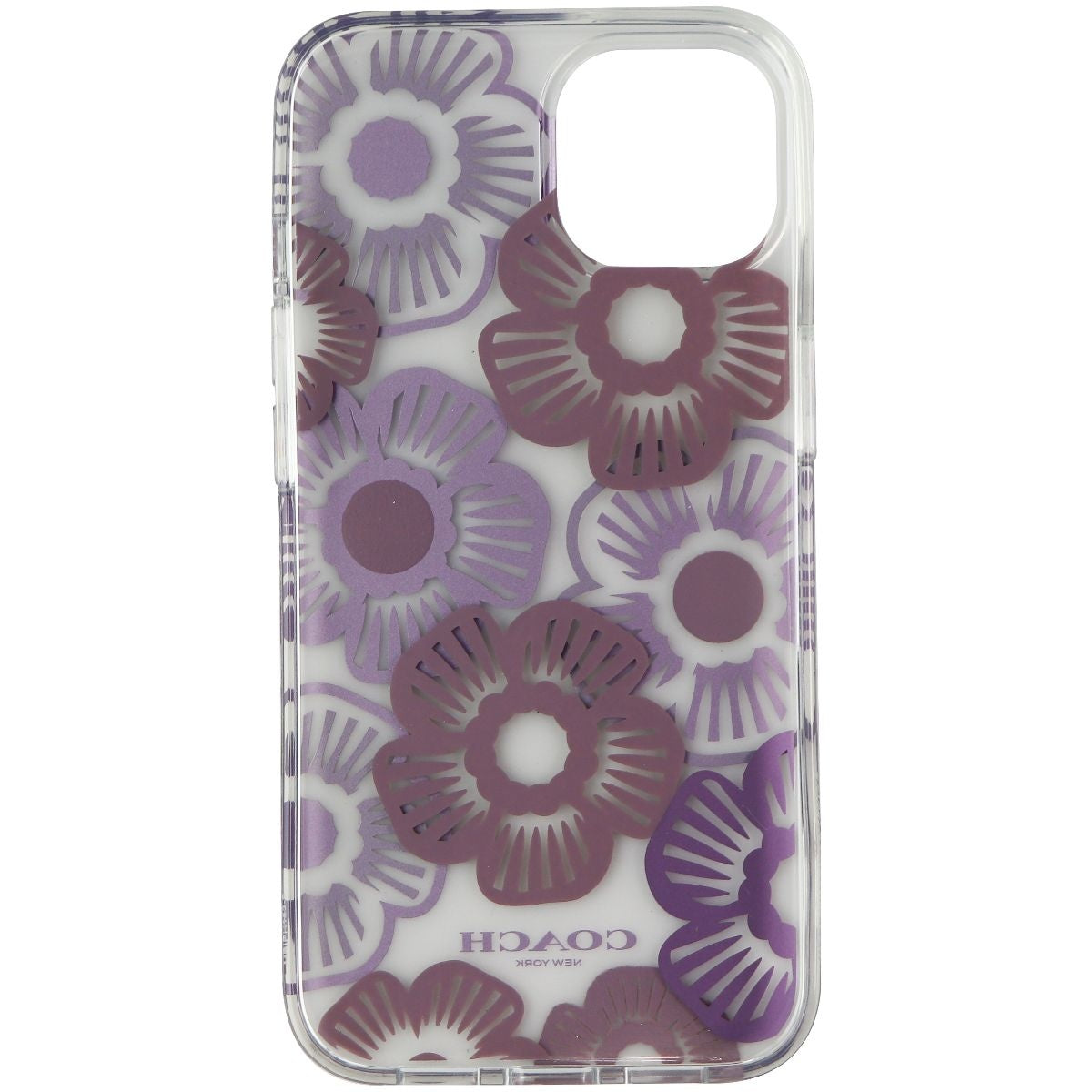 Coach Protective Case for Apple iPhone 13 - Tea Rose Ice Purple Cell Phone - Cases, Covers & Skins Coach    - Simple Cell Bulk Wholesale Pricing - USA Seller