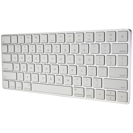 Apple Magic Wireless Keyboard (MLA22LL/A) A1644 - Silver/White Keyboards/Mice - Keyboards & Keypads Apple - Simple Cell Bulk Wholesale Pricing - USA Seller