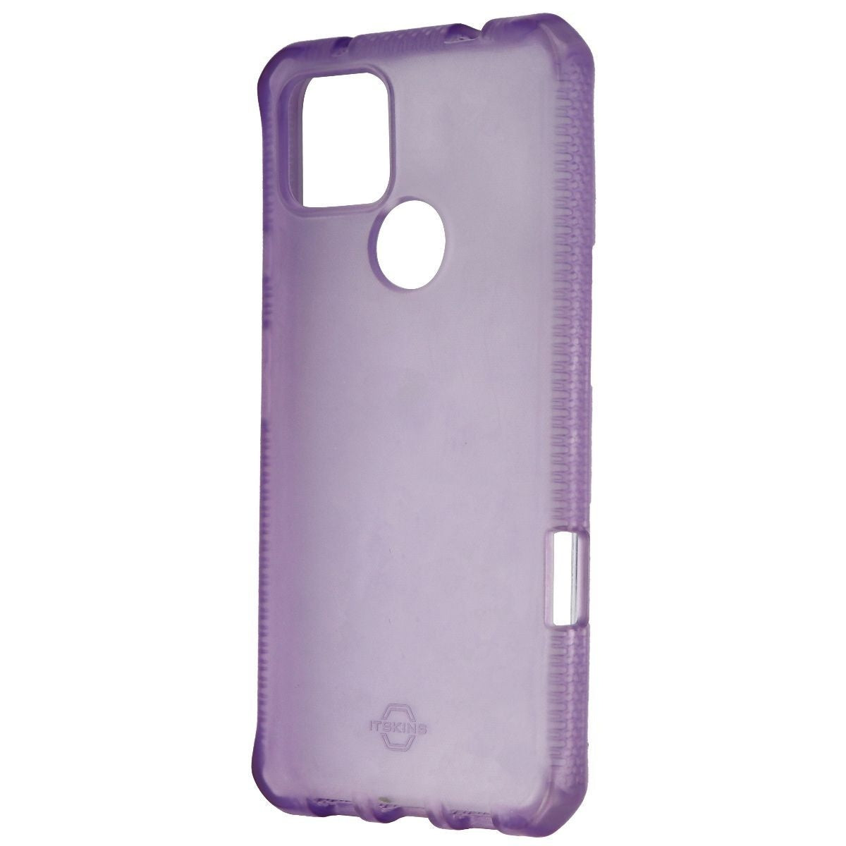 ITSKINS Spectrum Clear Series Case for Google Pixel 4a (5G) - Light Purple Cell Phone - Cases, Covers & Skins ITSKINS    - Simple Cell Bulk Wholesale Pricing - USA Seller