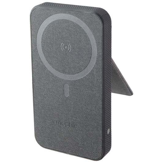 mophie Snap+ Series Wireless Battery Stand with MagSafe (10,000 mAh) - Black Cell Phone - Chargers & Cradles Mophie - Simple Cell Bulk Wholesale Pricing - USA Seller