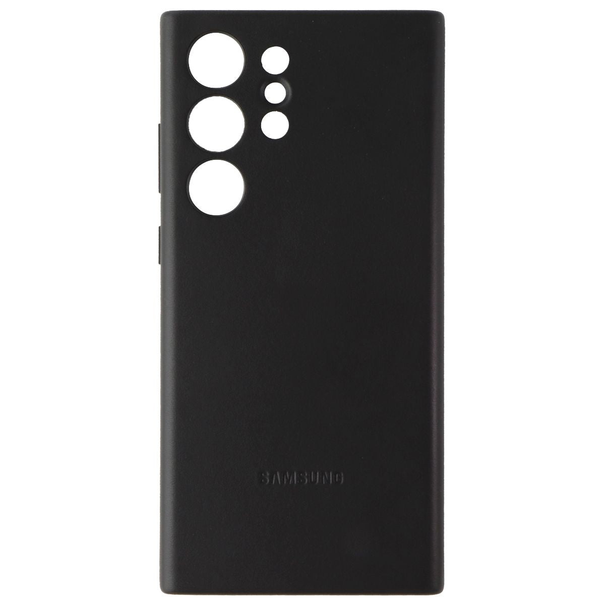 Samsung Leather Case for Samsung Galaxy S23 Ultra - Black (EF-VS918LBE) Cell Phone - Cases, Covers & Skins Samsung - Simple Cell Bulk Wholesale Pricing - USA Seller