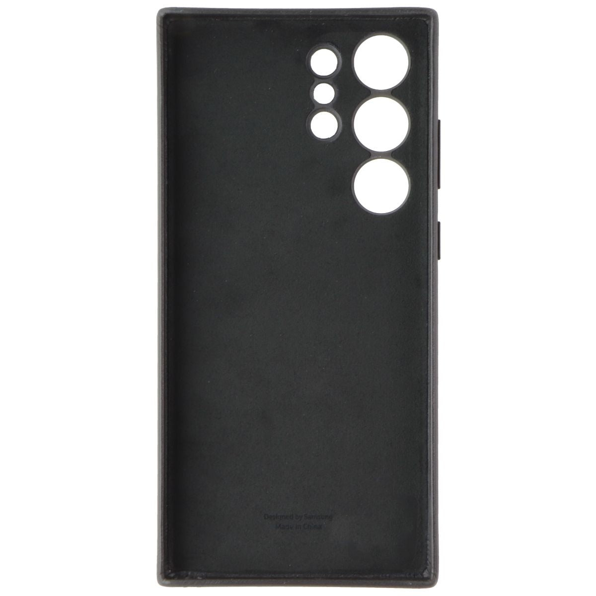 Samsung Leather Case for Samsung Galaxy S23 Ultra - Black (EF-VS918LBE) Cell Phone - Cases, Covers & Skins Samsung - Simple Cell Bulk Wholesale Pricing - USA Seller
