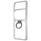 Samsung Clear Cover with Ring for Galaxy Z Flip3 5G - Clear/White/Silver Cell Phone - Cases, Covers & Skins Samsung - Simple Cell Bulk Wholesale Pricing - USA Seller