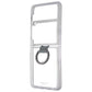 Samsung Clear Cover with Ring for Galaxy Z Flip3 5G - Clear/White/Silver Cell Phone - Cases, Covers & Skins Samsung    - Simple Cell Bulk Wholesale Pricing - USA Seller