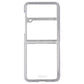 Samsung Clear Cover with Ring for Galaxy Z Flip3 5G - Clear/White/Silver Cell Phone - Cases, Covers & Skins Samsung - Simple Cell Bulk Wholesale Pricing - USA Seller