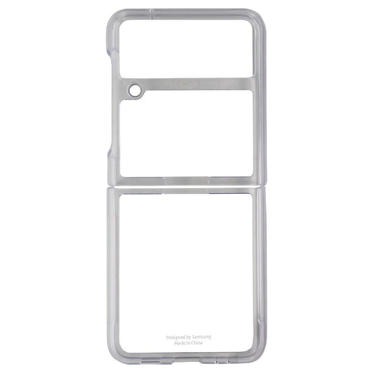 Samsung Clear Cover with Ring for Galaxy Z Flip3 5G - Clear/White/Silver Cell Phone - Cases, Covers & Skins Samsung    - Simple Cell Bulk Wholesale Pricing - USA Seller