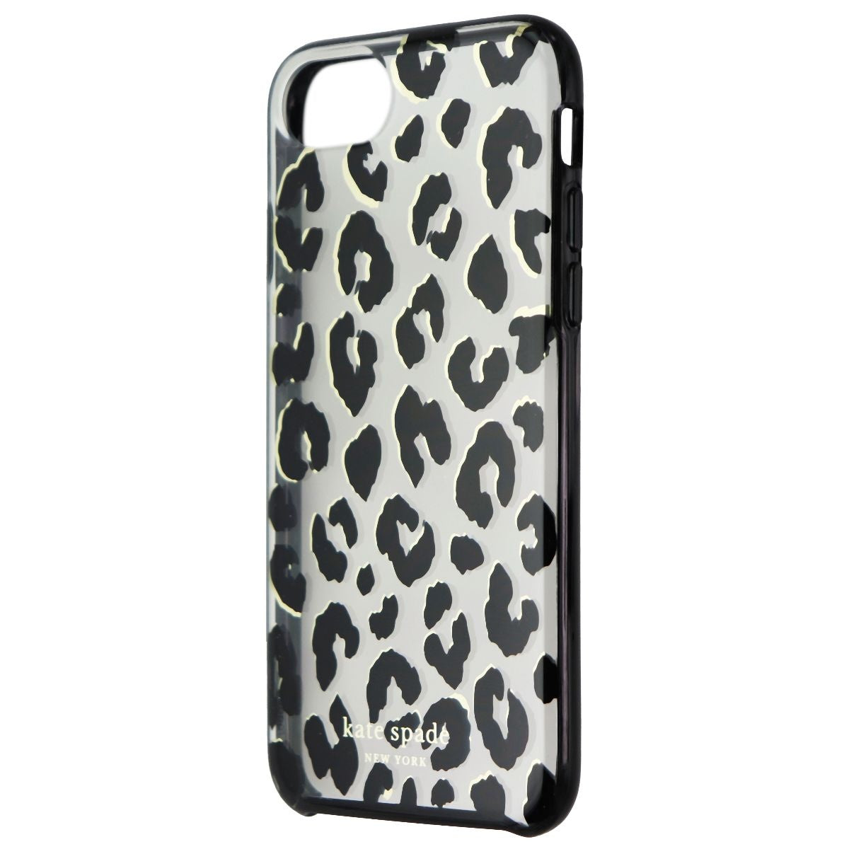 Kate Spade Hardshell Case for Apple iPhone SE (3rd Gen) - City Leopard Black