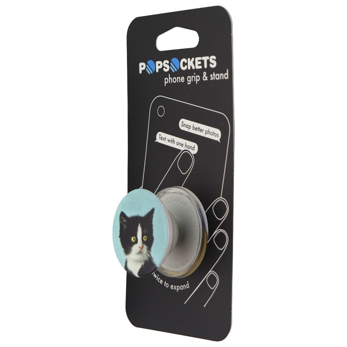 PopSockets: Collapsible Grip & Stand for Phones and Tablets - Ralphie / Cat Cell Phone - Mounts & Holders PopSockets - Simple Cell Bulk Wholesale Pricing - USA Seller