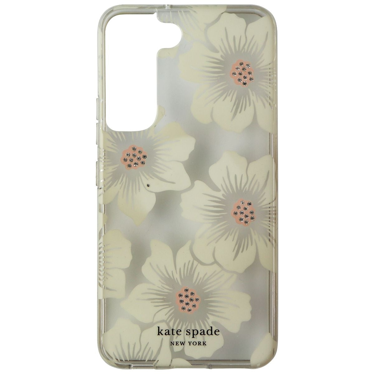 Kate Spade Protective Hardshell Case for Samsung Galaxy S22 - Hollyhock Cell Phone - Cases, Covers & Skins Kate Spade    - Simple Cell Bulk Wholesale Pricing - USA Seller