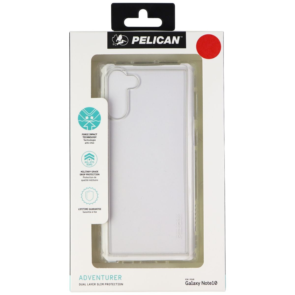 Pelican Adventurer Series Hard Case for Samsung Galaxy Note10 - Clear Cell Phone - Cases, Covers & Skins Pelican - Simple Cell Bulk Wholesale Pricing - USA Seller