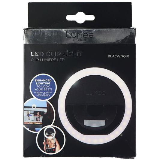 LuMee Studio Clip Light Portable and Rechargeable LED Ring Light - Black Cell Phone - Other Accessories Case-Mate - Simple Cell Bulk Wholesale Pricing - USA Seller