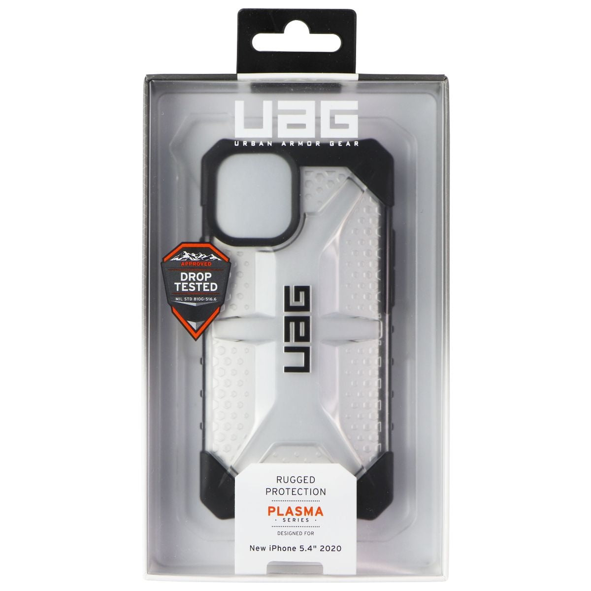 UAG Plasma Series Hard Case for Apple iPhone 12 mini - Ice/Black Cell Phone - Cases, Covers & Skins Urban Armor Gear - Simple Cell Bulk Wholesale Pricing - USA Seller