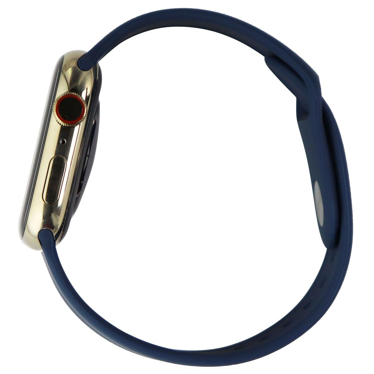 Apple Watch Series 7 (GPS + LTE) A2477 (45mm) Stainless Gold/Blue Sp Band Smart Watches Apple - Simple Cell Bulk Wholesale Pricing - USA Seller
