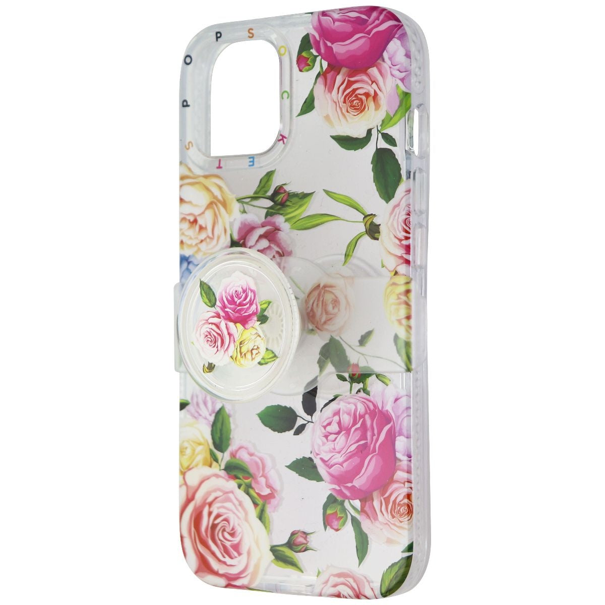 PopSockets PopCase with PopGrip for Apple iPhone 13 / 14 - Vintage Floral Cell Phone - Cases, Covers & Skins PopSockets - Simple Cell Bulk Wholesale Pricing - USA Seller