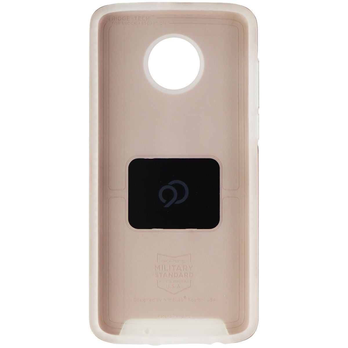 Nimbus9 Cirrus 2 Series Hard Case for Motorola Moto Z4 - Rose Clear Cell Phone - Cases, Covers & Skins Nimbus9    - Simple Cell Bulk Wholesale Pricing - USA Seller