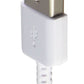 Samsung 2.5 feet USB to USB-C (Type C) Charging Cable EP-DR140AWE- White Cell Phone - Cables & Adapters Samsung - Simple Cell Bulk Wholesale Pricing - USA Seller