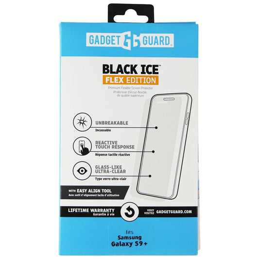Gadget Guard Black Ice Flex Screen Protector for Samsung Galaxy (S9+) - Clear Cell Phone - Screen Protectors Gadget Guard    - Simple Cell Bulk Wholesale Pricing - USA Seller