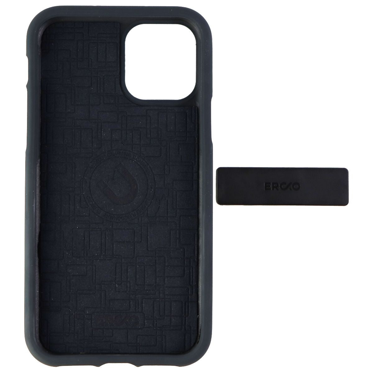 Ercko 2-in-1 Silicone Shield Gel Magnet Case & Holder for iPhone 11 Pro - Black Cell Phone - Cases, Covers & Skins Ercko - Simple Cell Bulk Wholesale Pricing - USA Seller