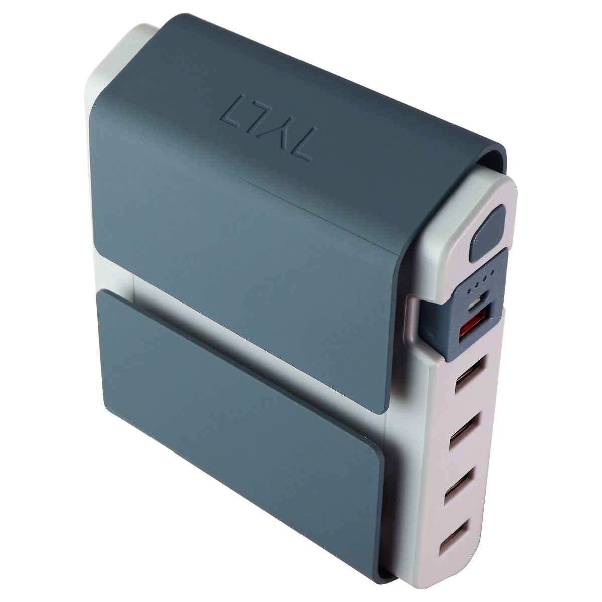 TYLT Energi Desktop Charging Station with 4 USB Ports + Portable Battery - Gray Cell Phone - Chargers & Cradles TYLT    - Simple Cell Bulk Wholesale Pricing - USA Seller