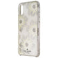 Kate Spade Slim Hardshell Case for Apple iPhone Xs/X - Reverse Hollyhock Floral Cell Phone - Cases, Covers & Skins Kate Spade - Simple Cell Bulk Wholesale Pricing - USA Seller