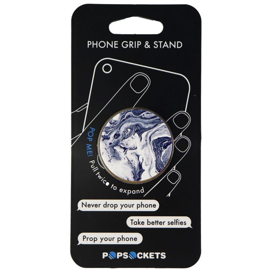 PopSockets Collapsible Grip & Stand for Phones & Tablets - Black/White/Marble V2 Cell Phone - Mounts & Holders PopSockets - Simple Cell Bulk Wholesale Pricing - USA Seller