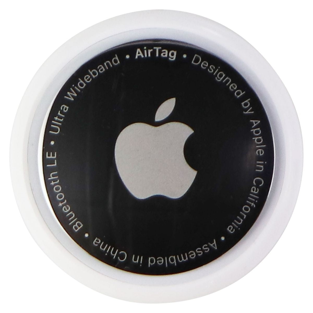 Apple AirTag GPS, WiFi, Bluetooth Mini-Tracker for iOS Devices (1-Pack) - White GPS Accessories & Tracking - Tracking Devices Apple - Simple Cell Bulk Wholesale Pricing - USA Seller