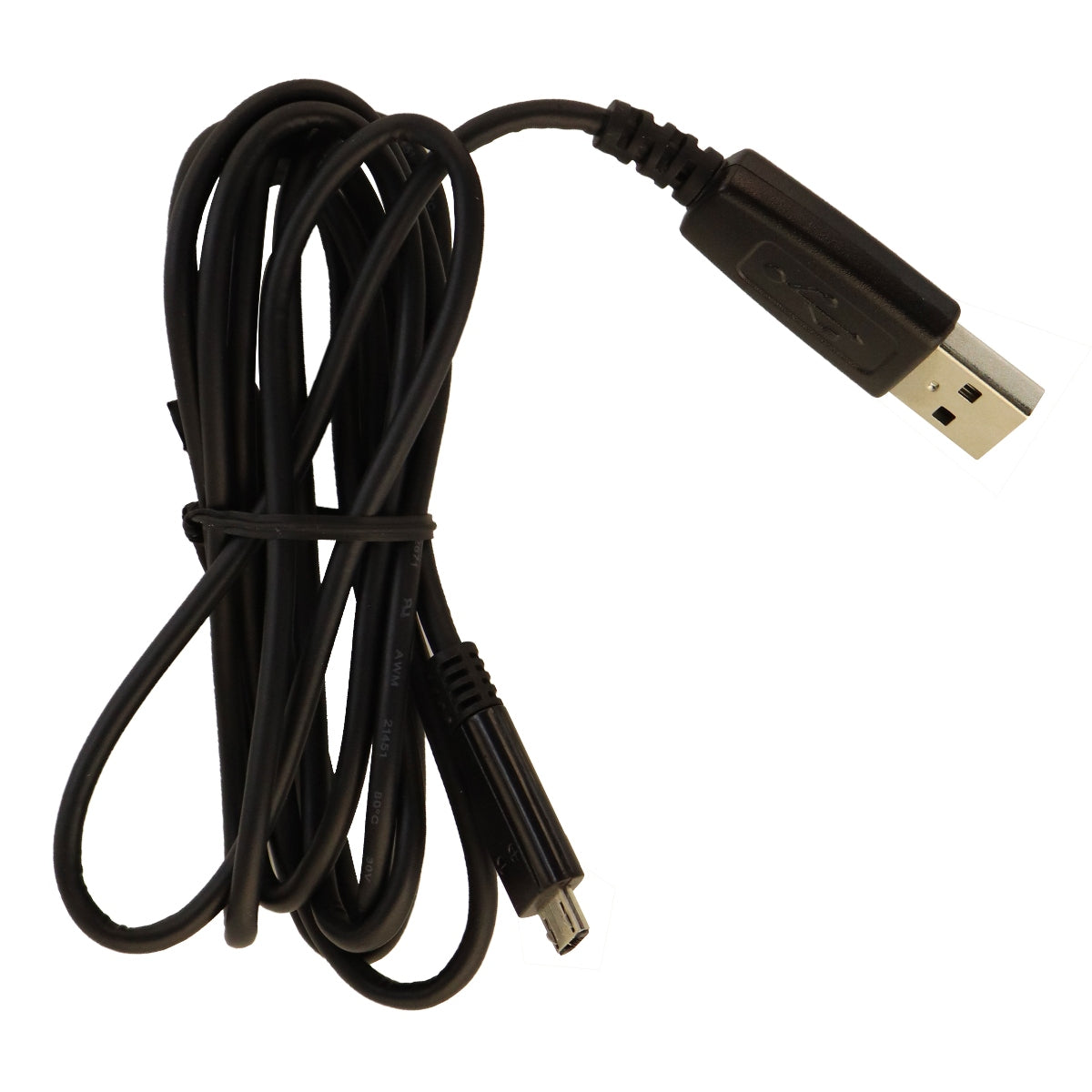 Samsung (ECC1DU2BBE) 5Ft Sync & Charge Cable for Micro USB Devices - Black Cell Phone - Cables & Adapters Samsung - Simple Cell Bulk Wholesale Pricing - USA Seller
