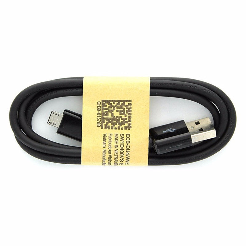 Samsung (ECB1DU4AWE) Micro to USB Cable Devices - Black Cell Phone - Cables & Adapters Samsung - Simple Cell Bulk Wholesale Pricing - USA Seller