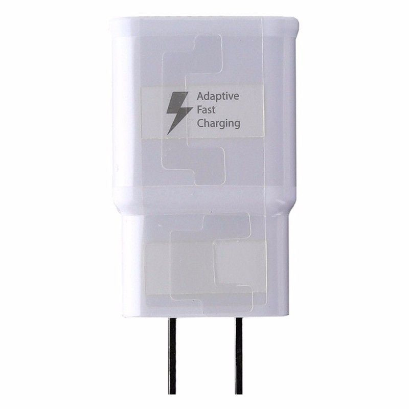 Samsung (EP-TA20JWE) Fast Charger & Cable for Micro USB Devices - White Cell Phone - Cables & Adapters Samsung    - Simple Cell Bulk Wholesale Pricing - USA Seller